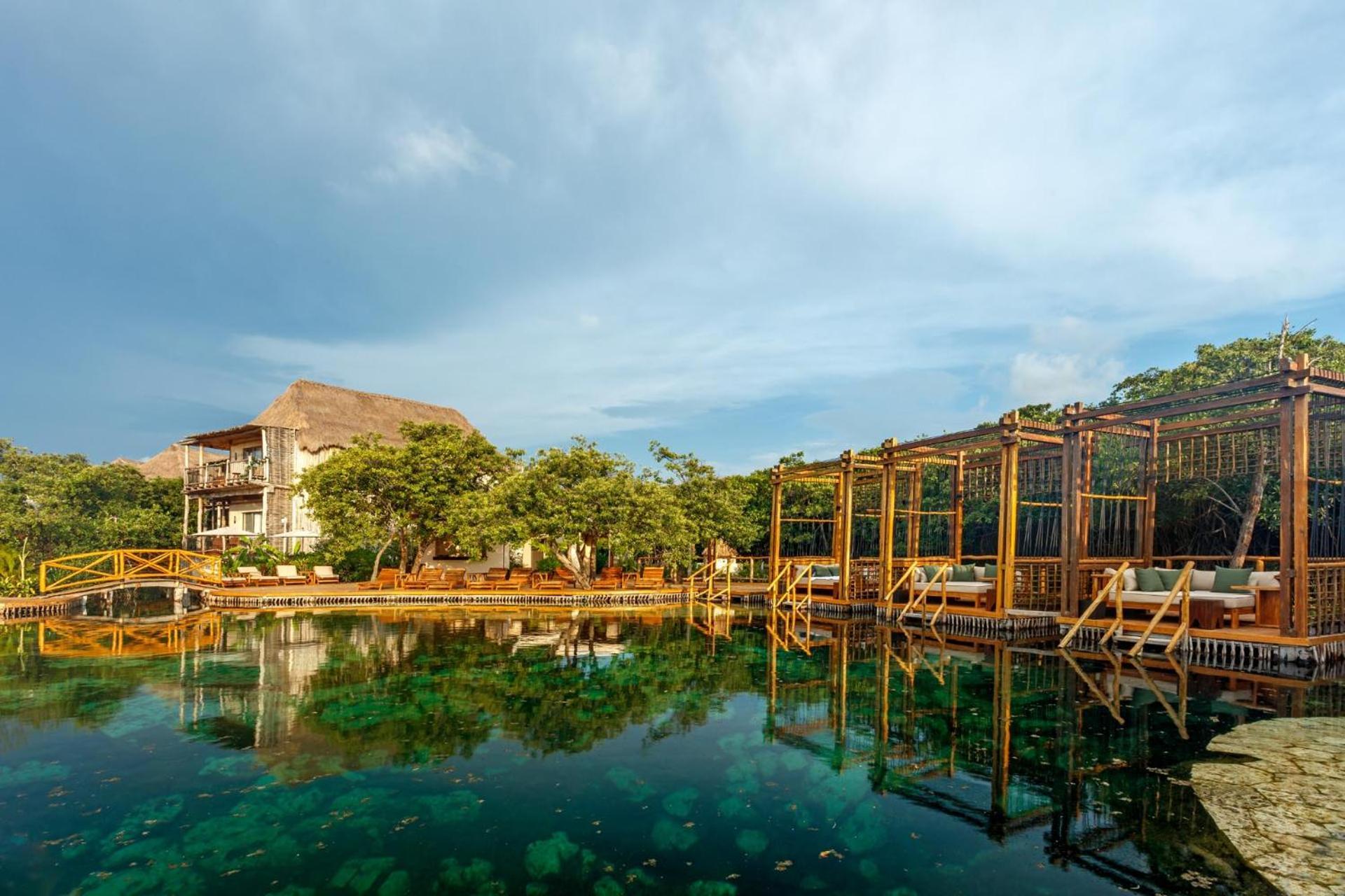 Hotel Shibari - Restaurant & Cenote Club トゥルム エクステリア 写真