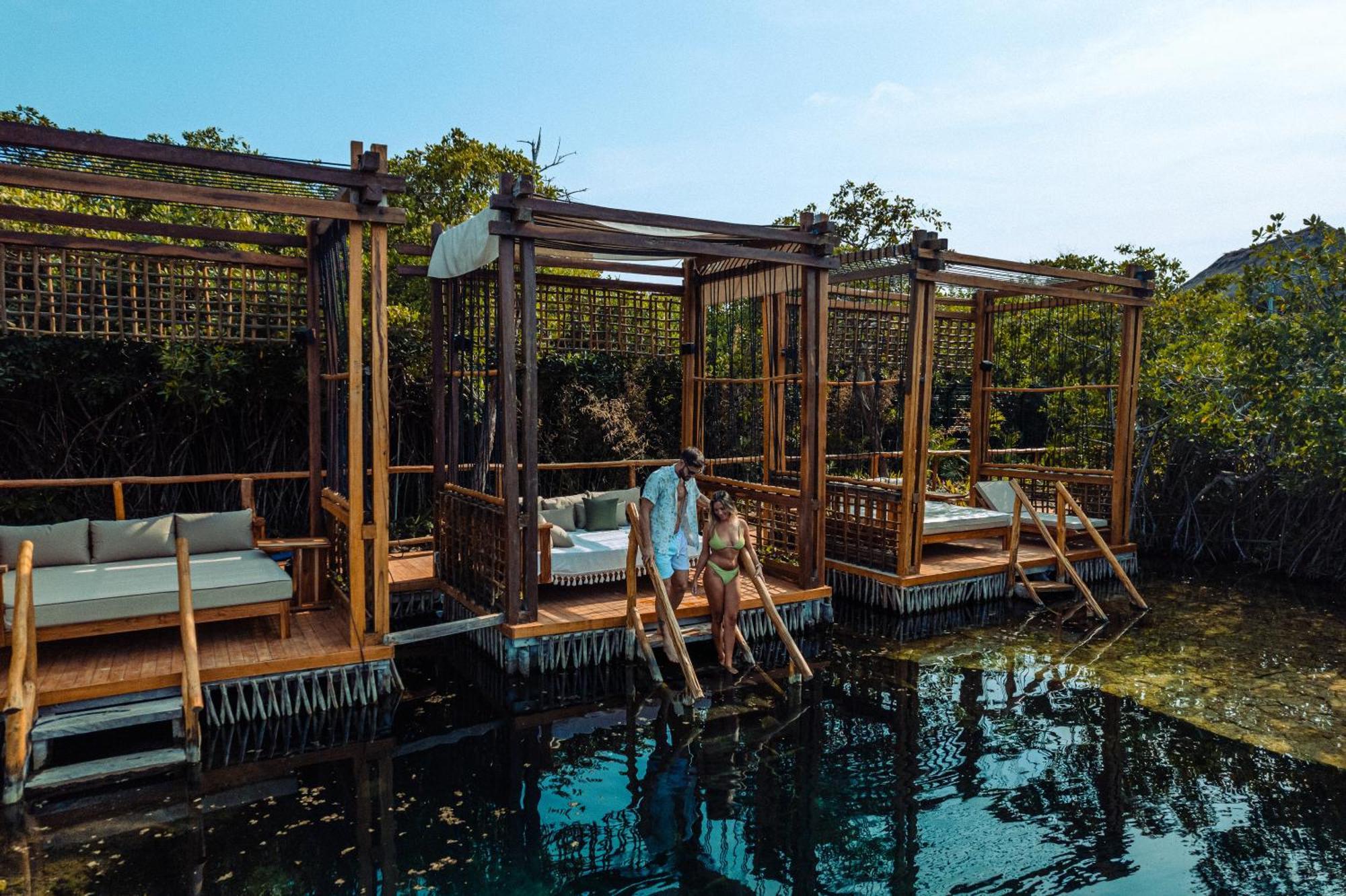 Hotel Shibari - Restaurant & Cenote Club トゥルム エクステリア 写真